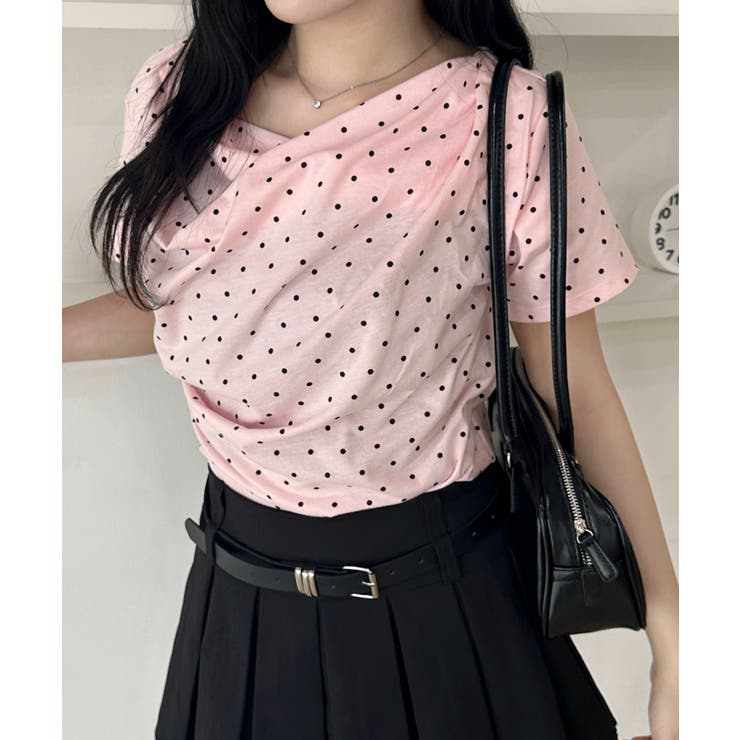ピンクドット | ドレープトップス | WEGO【WOMEN】
