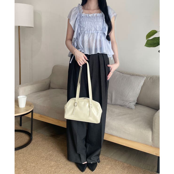 シャーリングシアーブラウス | WEGO【WOMEN】 | 詳細画像8 