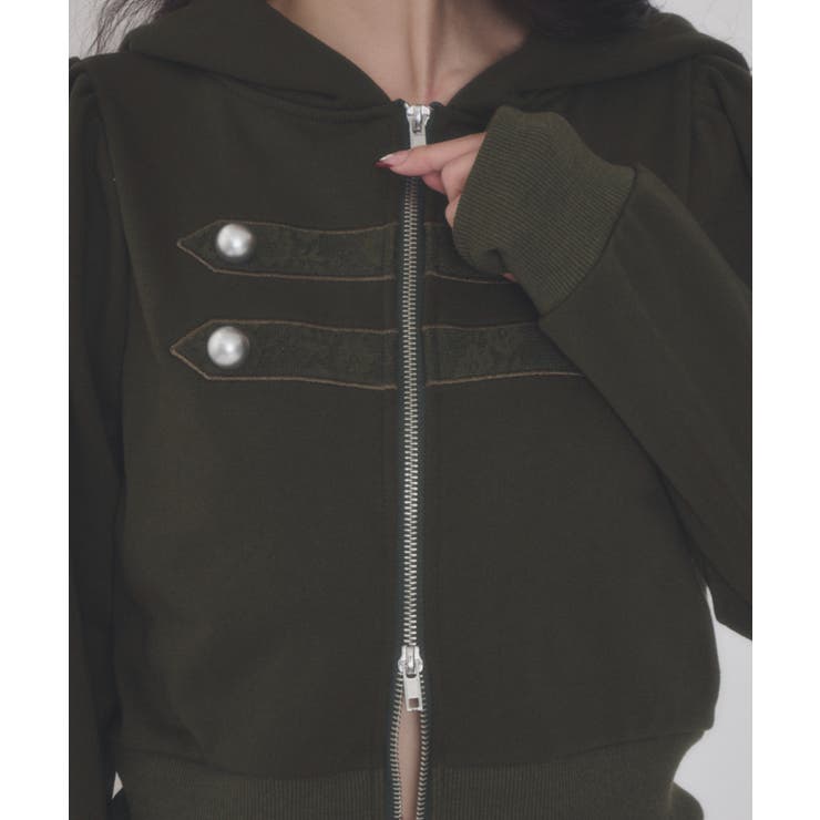 ナポレオンレースパーカー | WEGO【WOMEN】 | 詳細画像4 
