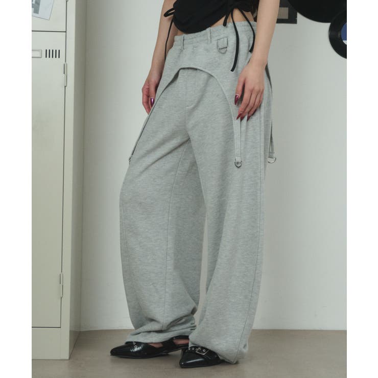 ガーターデザインスウェットパンツ | WEGO【WOMEN】 | 詳細画像7 