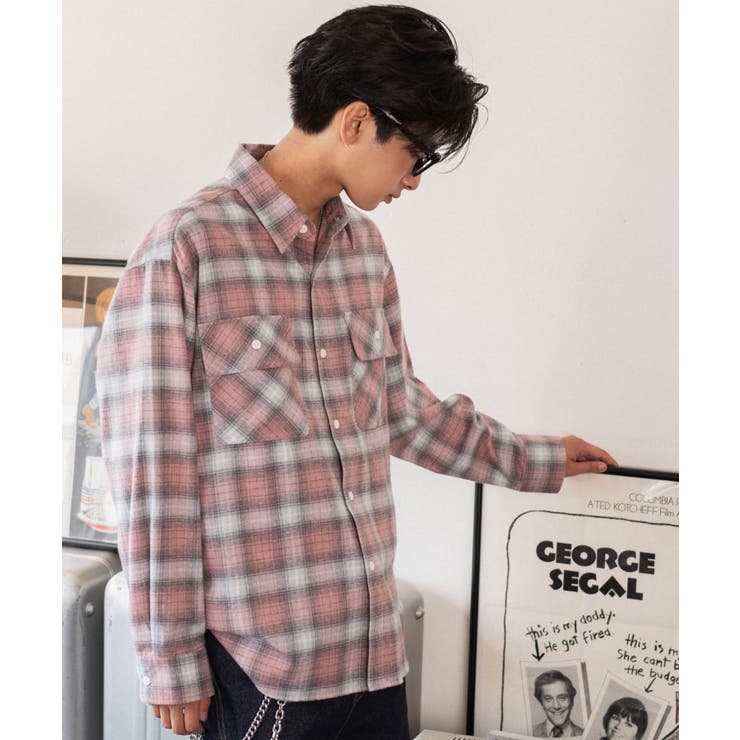オンブレチェックネルシャツ(LS) | WEGO【MEN】 | 詳細画像27 