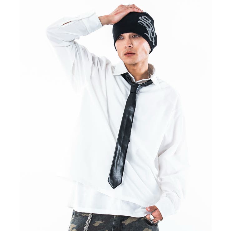 ホワイト | クロップドシャツ(LS) | WEGO【MEN】
