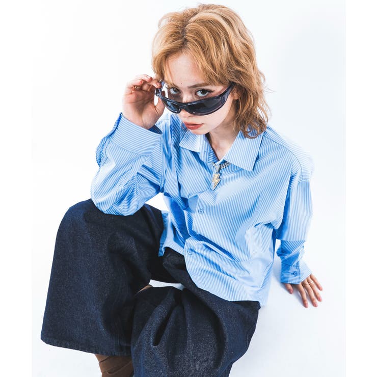 クロップドシャツ(LS) | WEGO【MEN】 | 詳細画像2 