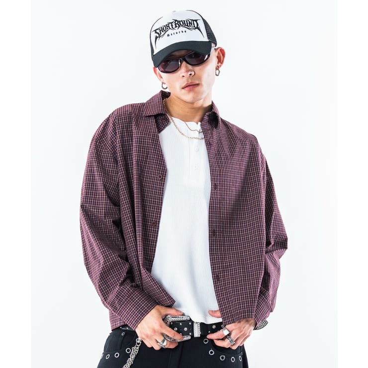 クロップドシャツ(LS) | WEGO【MEN】 | 詳細画像3 