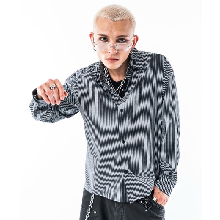 クロップドシャツ(LS) | WEGO【MEN】 | 詳細画像29 
