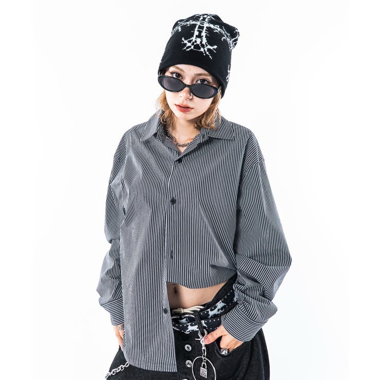 クロップドシャツ(LS) | WEGO【MEN】 | 詳細画像30 