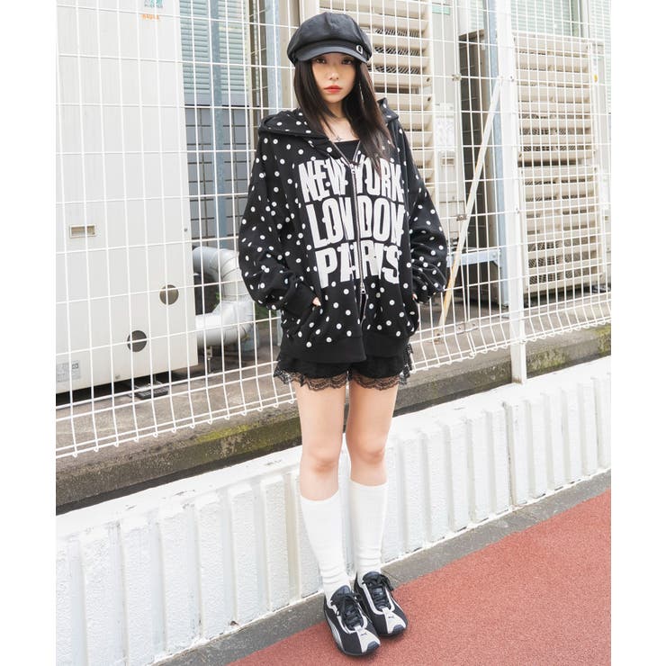 ロゴBIGZIPパーカー | WEGO【WOMEN】 | 詳細画像5 