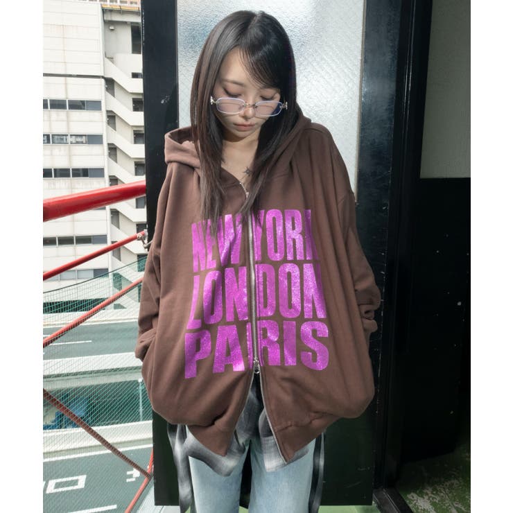 ロゴBIGZIPパーカー | WEGO【WOMEN】 | 詳細画像24 