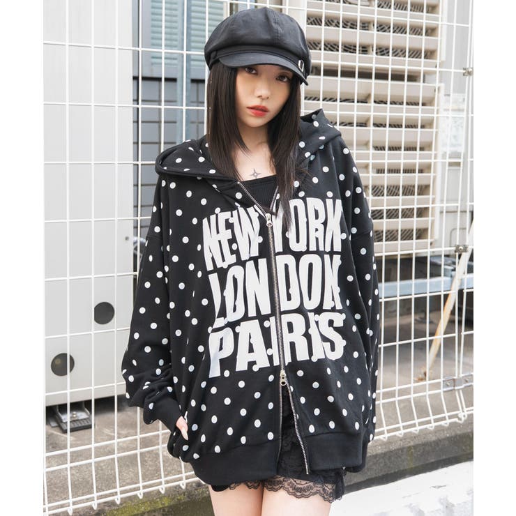 ロゴBIGZIPパーカー | WEGO【WOMEN】 | 詳細画像34 