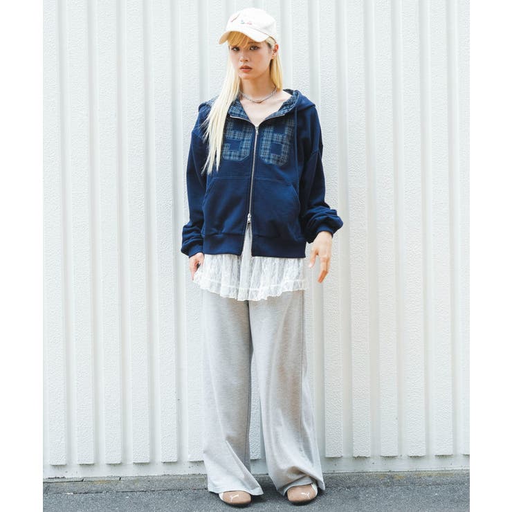 グラフィックZIPパーカー | WEGO【WOMEN】 | 詳細画像6 