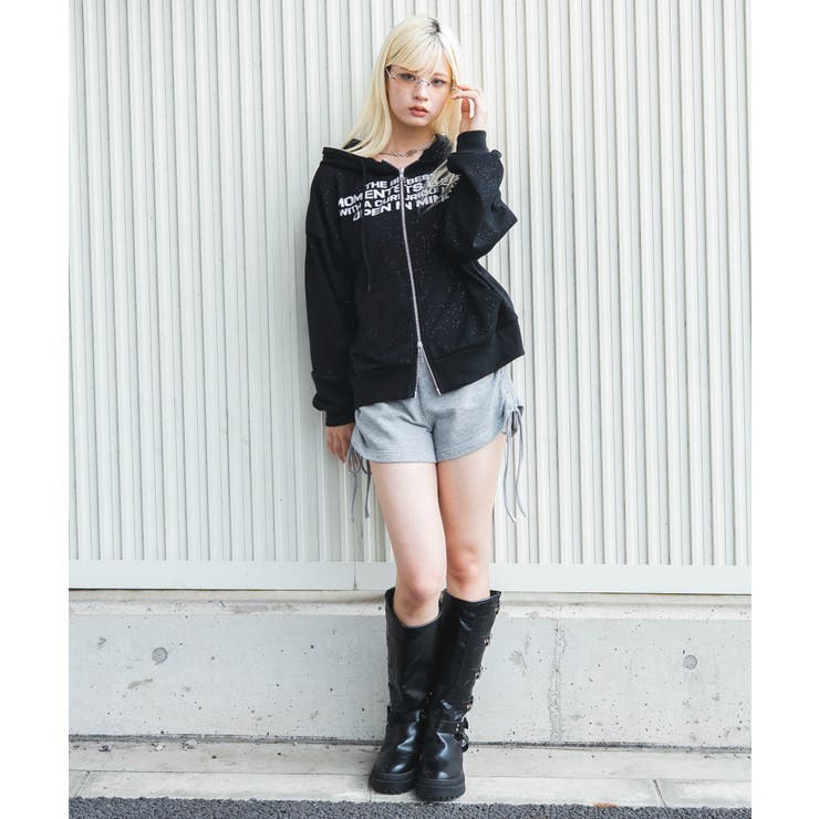 グラフィックZIPパーカー | WEGO【WOMEN】 | 詳細画像7 