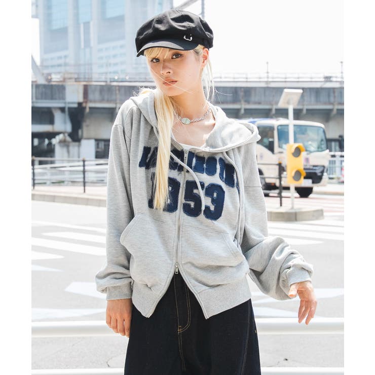 グラフィックZIPパーカー | WEGO【WOMEN】 | 詳細画像29 