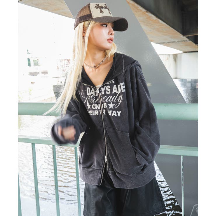 グラフィックZIPパーカー | WEGO【WOMEN】 | 詳細画像45 