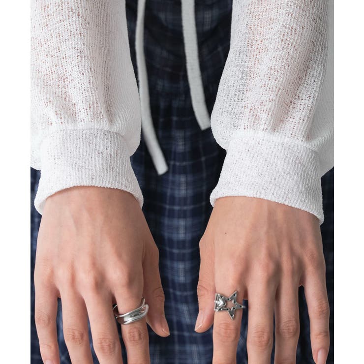 フードライトカーデ | WEGO【WOMEN】 | 詳細画像5 