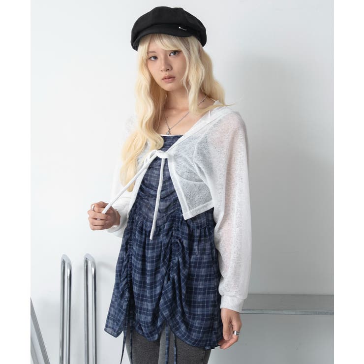 フードライトカーデ | WEGO【WOMEN】 | 詳細画像8 