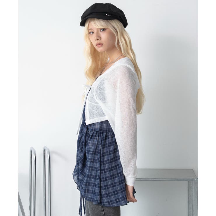 フードライトカーデ | WEGO【WOMEN】 | 詳細画像9 
