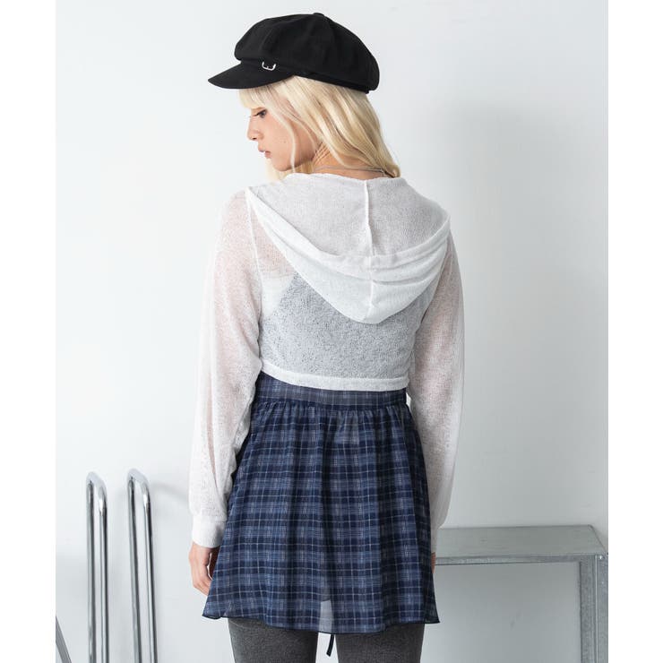 フードライトカーデ | WEGO【WOMEN】 | 詳細画像10 