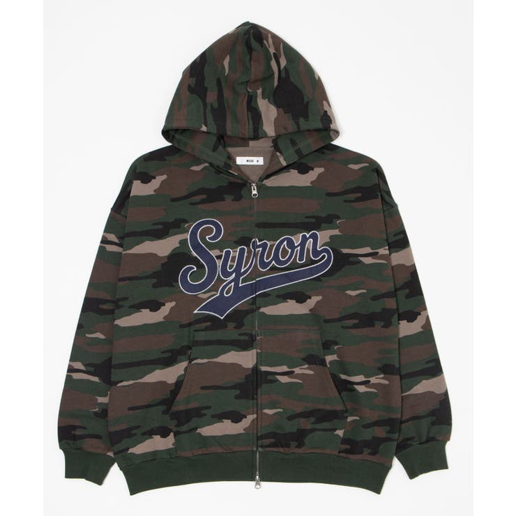 グリーンソノタ | グラフィックBIG ZIPパーカー | WEGO【MEN】