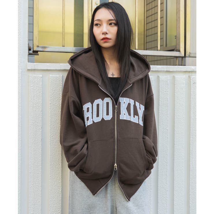 グラフィックBIGZIPパーカー | WEGO【WOMEN】 | 詳細画像16 