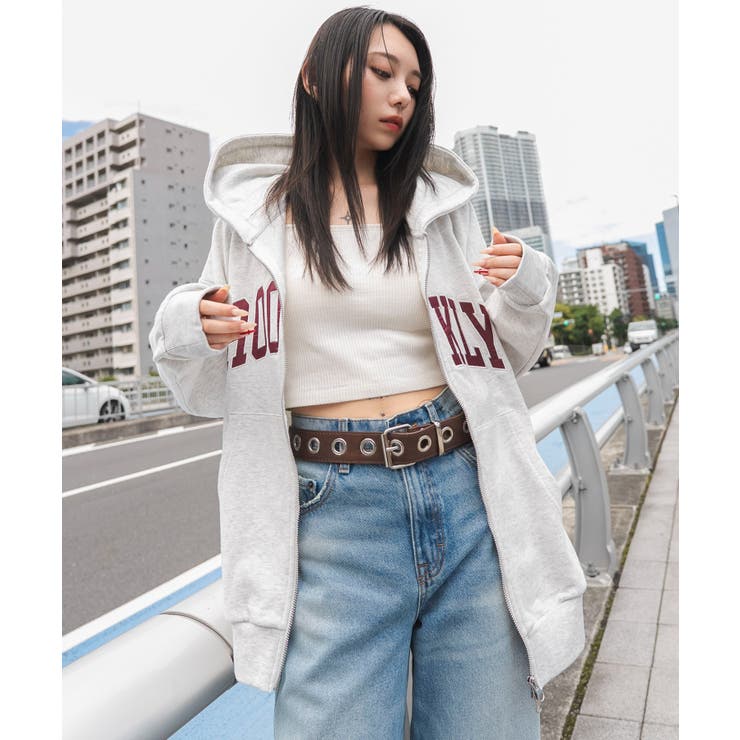 グラフィックBIGZIPパーカー | WEGO【WOMEN】 | 詳細画像38 