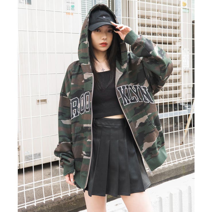グラフィックBIGZIPパーカー | WEGO【WOMEN】 | 詳細画像47 