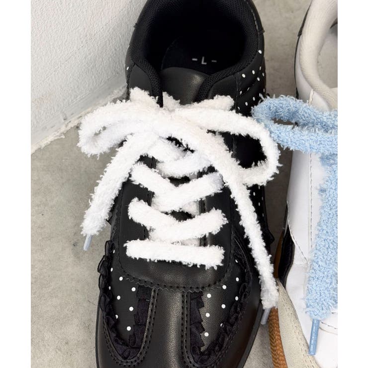 ホワイト | もこもこシューレース1 | WEGO【WOMEN】