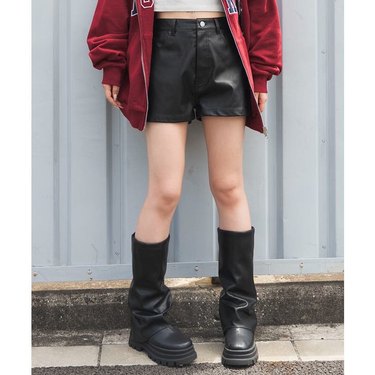 PUマイクロショートパンツ | WEGO【WOMEN】 | 詳細画像7 