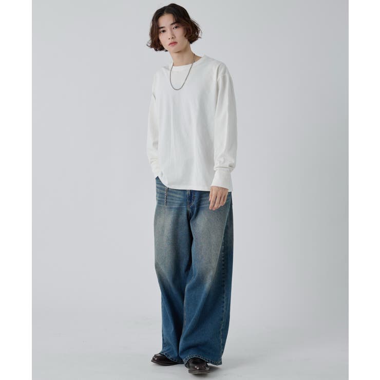 クルーネックコットンT(LS) | WEGO【MEN】 | 詳細画像12 