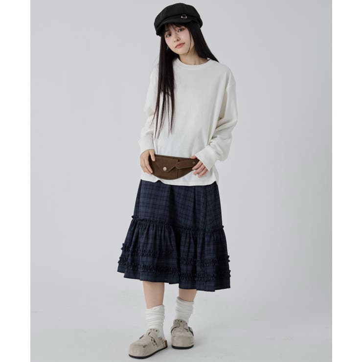クルーネックコットンT(LS) | WEGO【MEN】 | 詳細画像16 