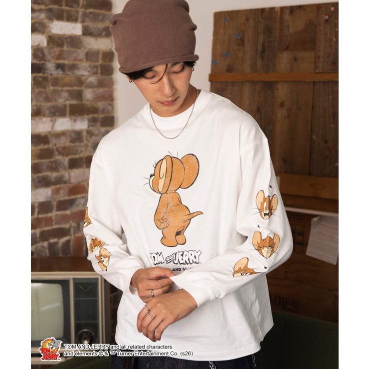 TOM &JERRYグラフィックT(LS) | WEGO【MEN】 | 詳細画像11 