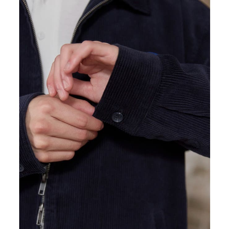 コーデュロイグラフィックブルゾン | WEGO【MEN】 | 詳細画像10 