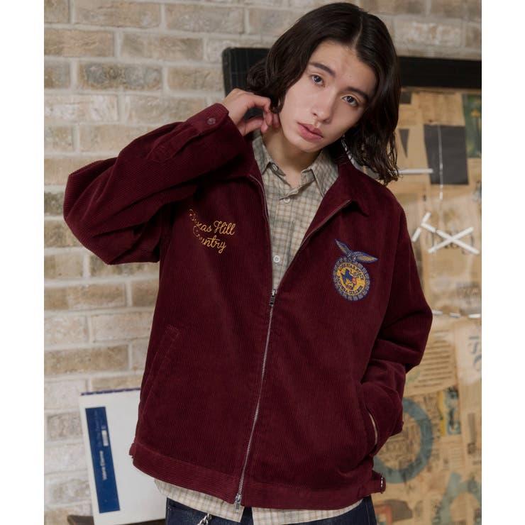 コーデュロイグラフィックブルゾン | WEGO【MEN】 | 詳細画像19 