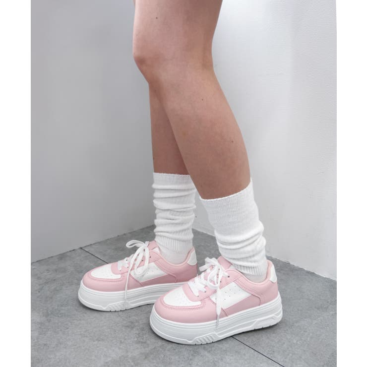 厚底ベーシックスニーカー | WEGO【WOMEN】 | 詳細画像12 