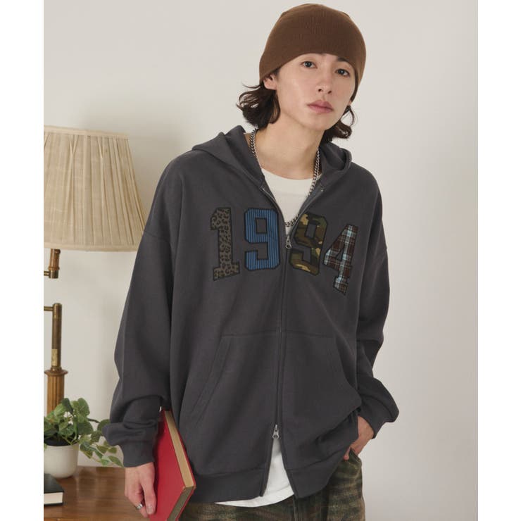 スミクロ | 1994パターンZIPパーカー | WEGO【MEN】