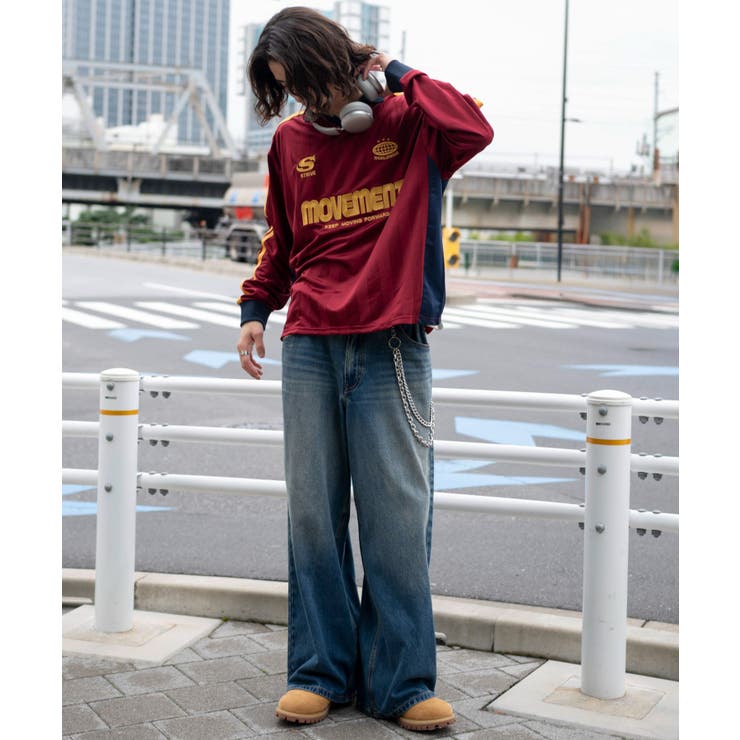 ラインゲームロゴロンT(LS) | WEGO【MEN】 | 詳細画像17 