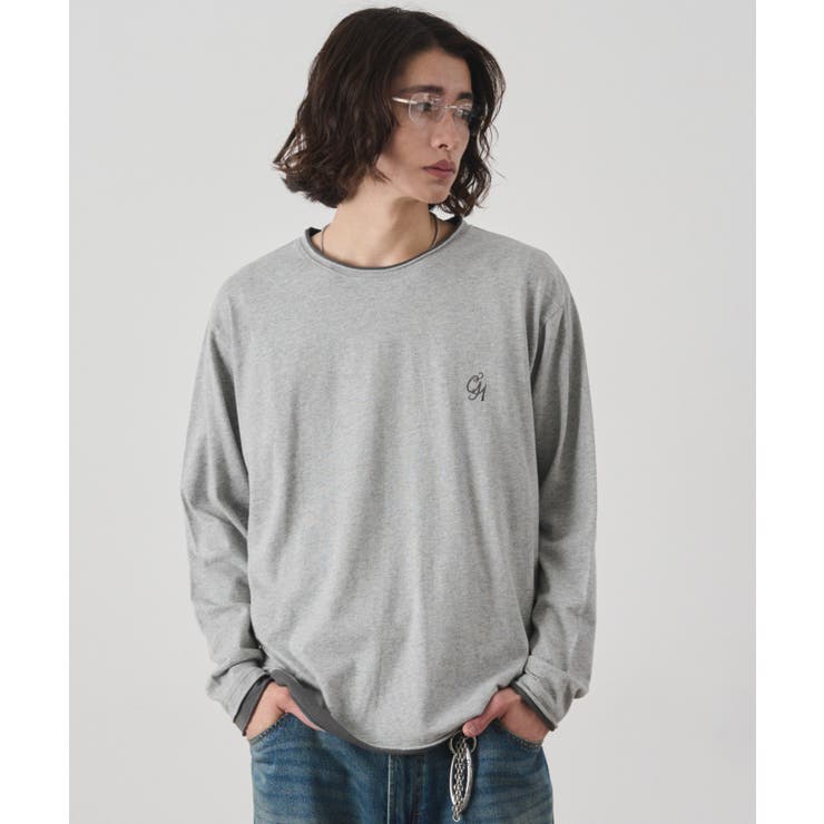 カットオフレイヤードT(LS) | WEGO【MEN】 | 詳細画像6 