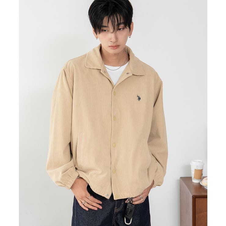 U.S.POLO ASSN.コーデュロイコーチJKT | WEGO【MEN】 | 詳細画像12 