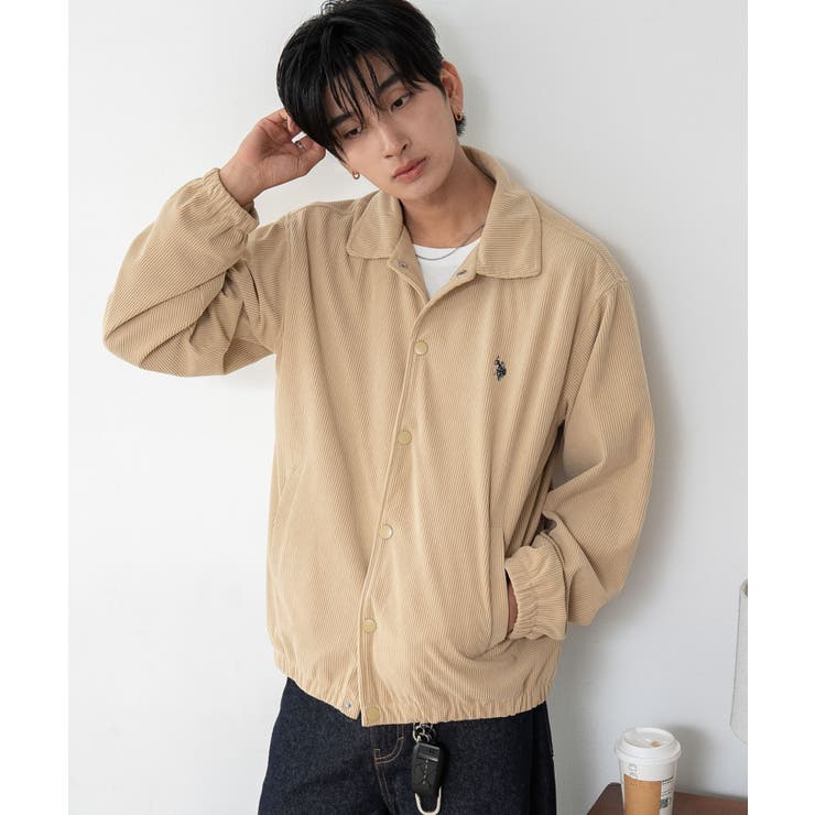 U.S.POLO ASSN.コーデュロイコーチJKT | WEGO【MEN】 | 詳細画像13 
