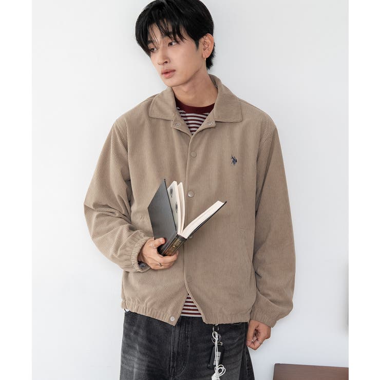 U.S.POLO ASSN.コーデュロイコーチJKT | WEGO【MEN】 | 詳細画像18 