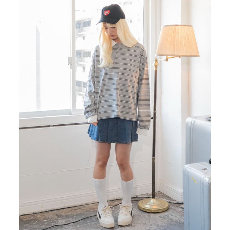 マルチボーダーラガーロンT | WEGO【WOMEN】 | 詳細画像2 