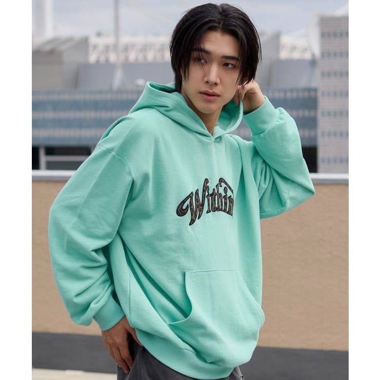 レオパードロゴプルパーカー | WEGO【MEN】 | 詳細画像18 
