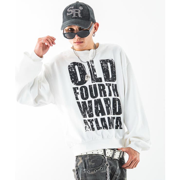 ブリーチビッグロゴヘンリ-ネックプルオーバー | WEGO【MEN】 | 詳細画像15 