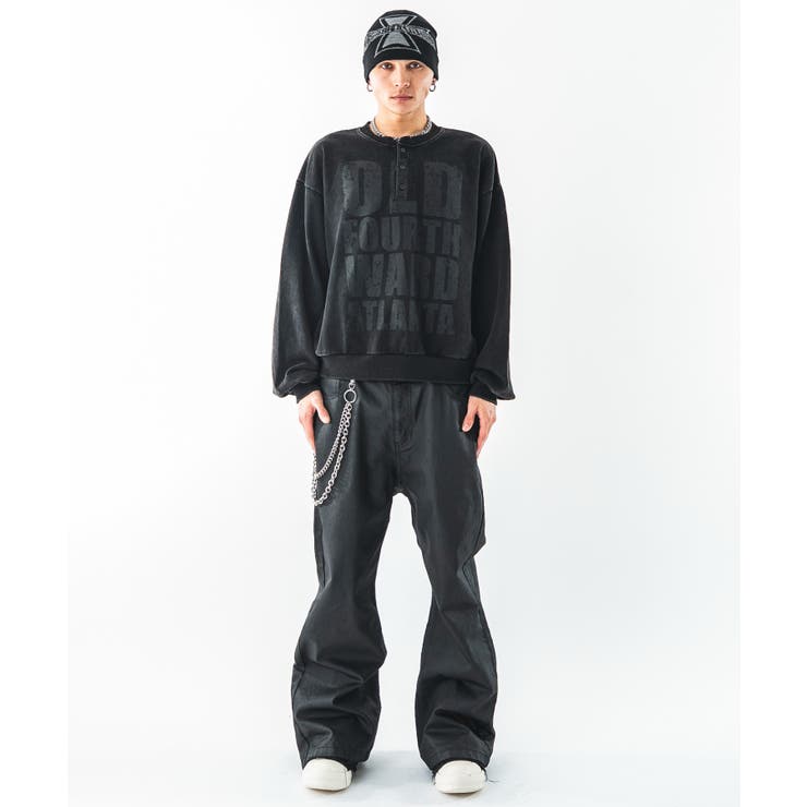 ブリーチビッグロゴヘンリ-ネックプルオーバー | WEGO【MEN】 | 詳細画像29 