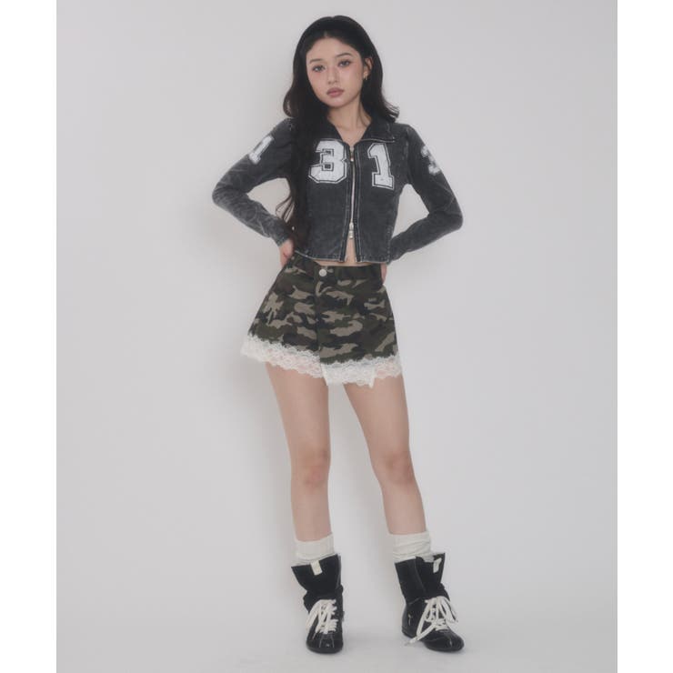 ナンバリングジップトップ | WEGO【WOMEN】 | 詳細画像2 