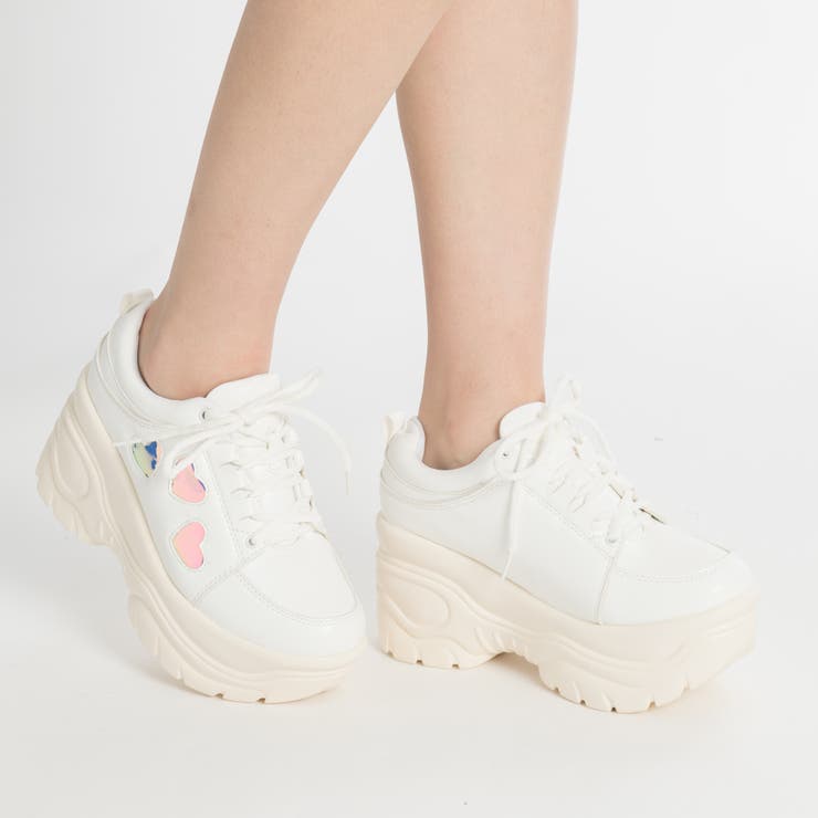 ハート厚底スニーカー Wc17au09 Lg0001 品番 Wg Wego Women ウィゴー のレディースファッション通販 Shoplist ショップリスト