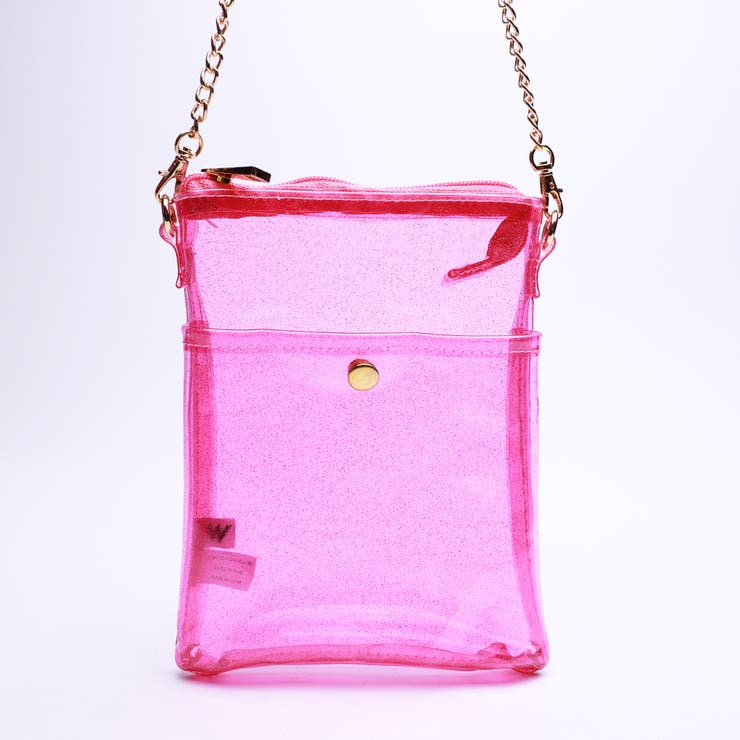 WC】クリアチェーンショルダーバッグ[品番：WG010020419]｜WEGO【WOMEN 