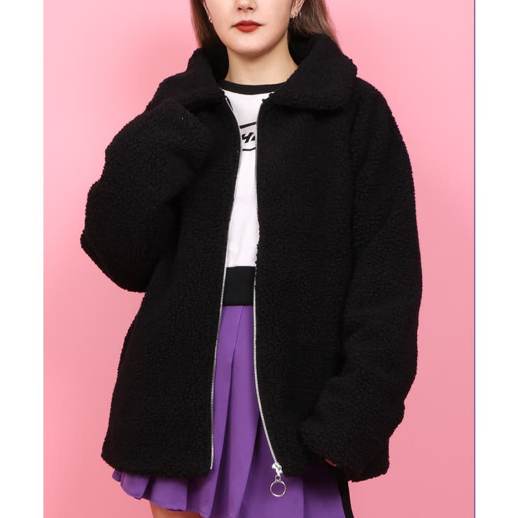 WC】ボアブルゾン[品番：WG010071197]｜WEGO【WOMEN】（ウィゴー）の