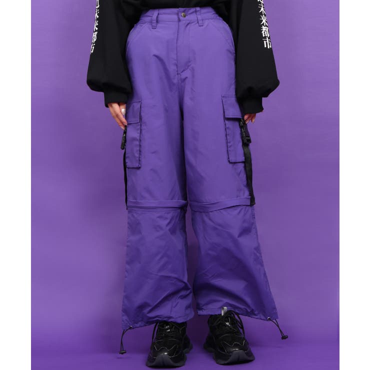 WC】ジップカーゴパンツ[品番：WG010071322]｜WEGO【WOMEN】（ウィゴー