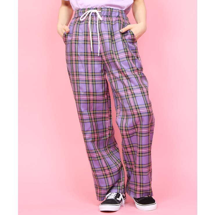 WC】カラフルチェックパンツ[品番：WG010038436]｜WEGO【WOMEN