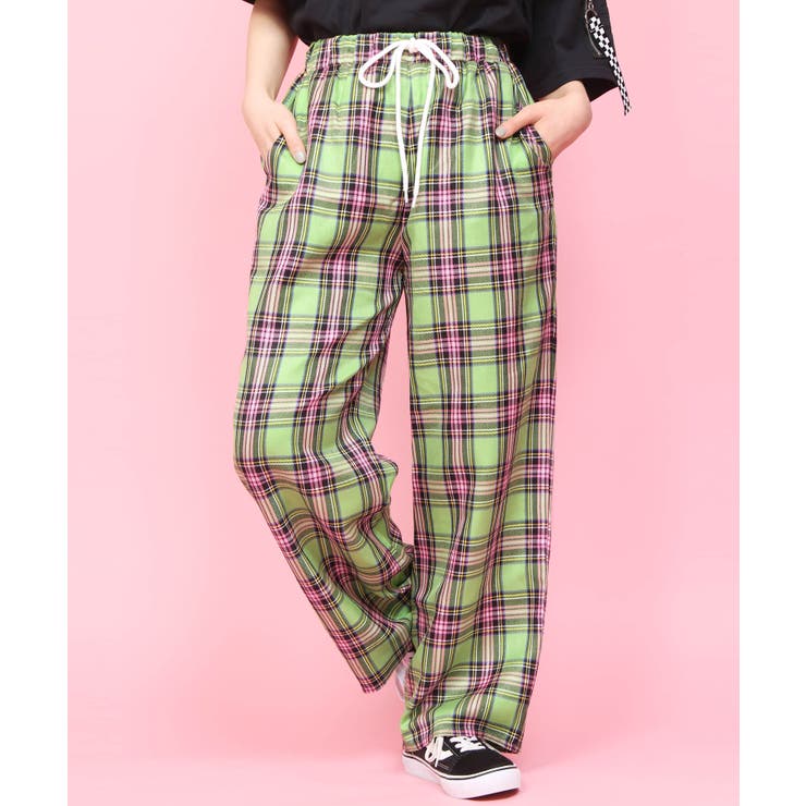 Wc カラフルチェックパンツ 品番 Wg Wego Women ウィゴー のレディース ファッション通販 Shoplist ショップリスト